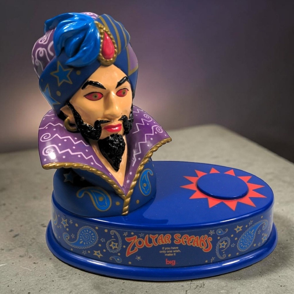 1996 VTG Big Movie Zoltar Speaks Fortune Teller Bust Collectible Figurine